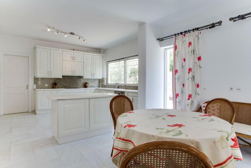Beautiful, Private Villa By The Sea Agia Marina  外观 照片